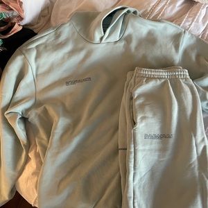 pangaia sweatshirt + sweat pant bundle